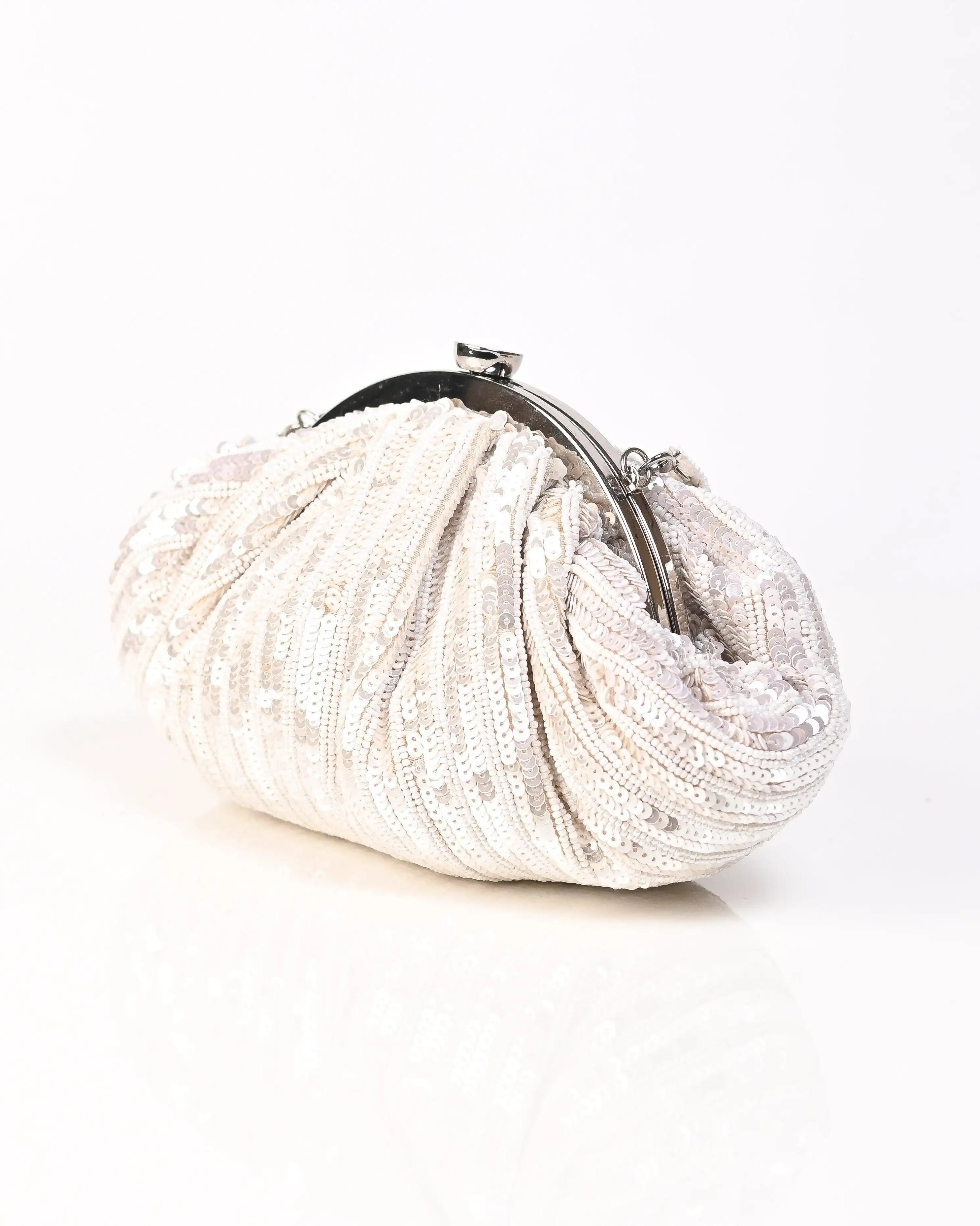 Sugarcrush White Soft Pouch with Handle - SUGARCRUSH