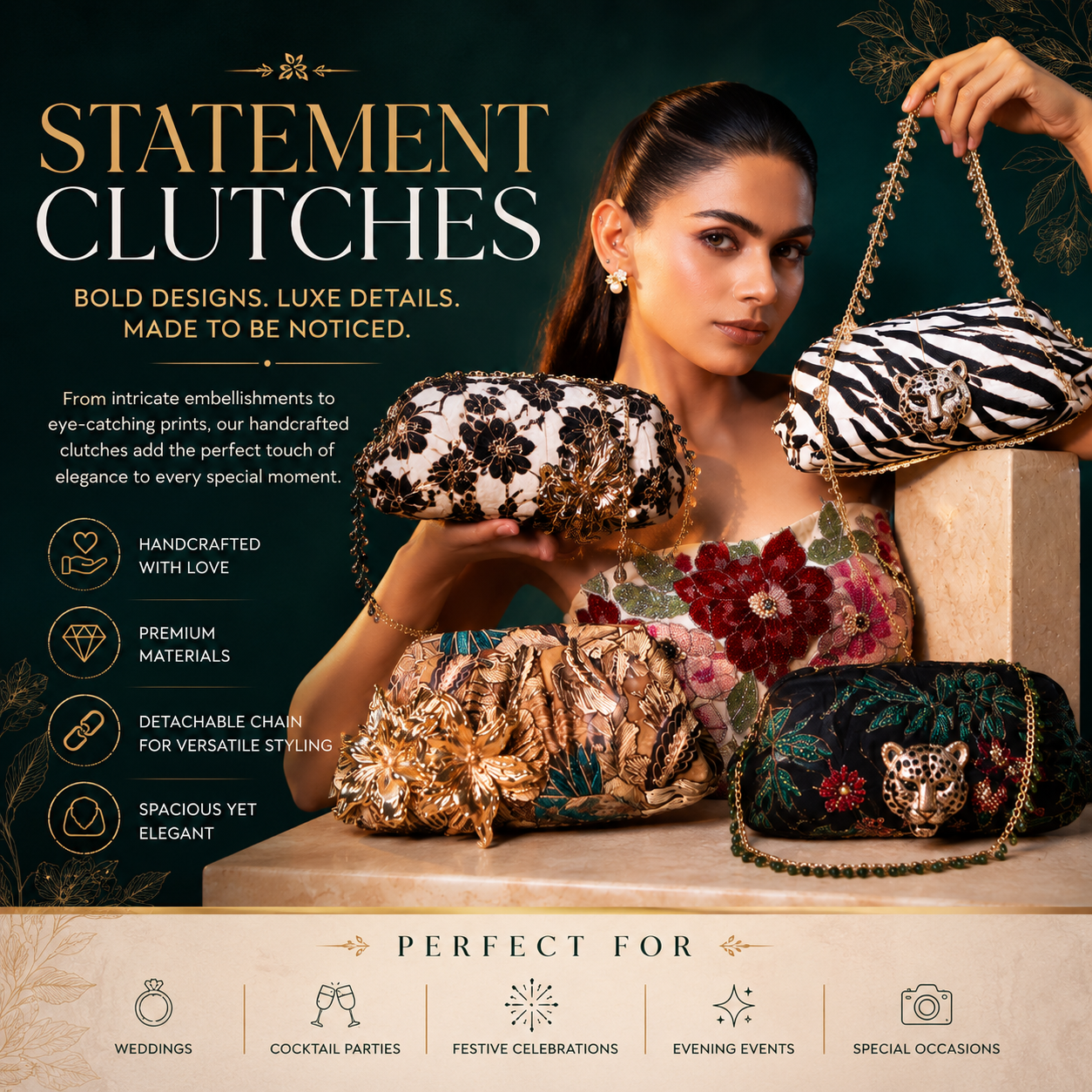 Statement Clutches, Reimagined for Western Wear