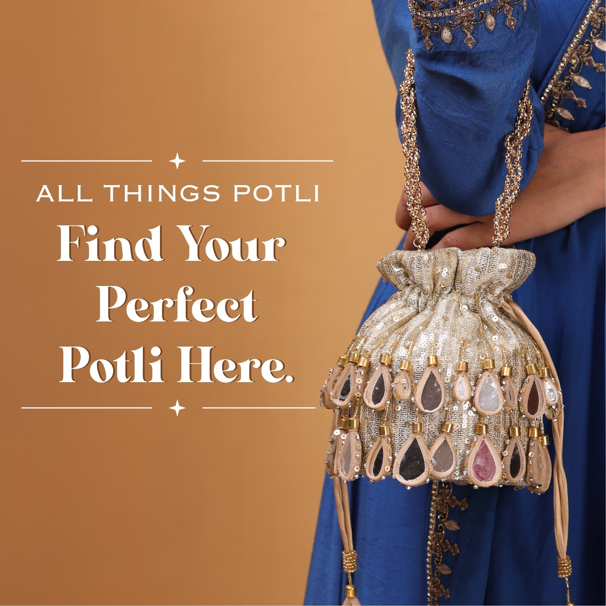Which Potli for Which Function? Shop the Look at SugarCrush