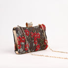 Sugarcrush Floral Fabric Clutch - SUGARCRUSH