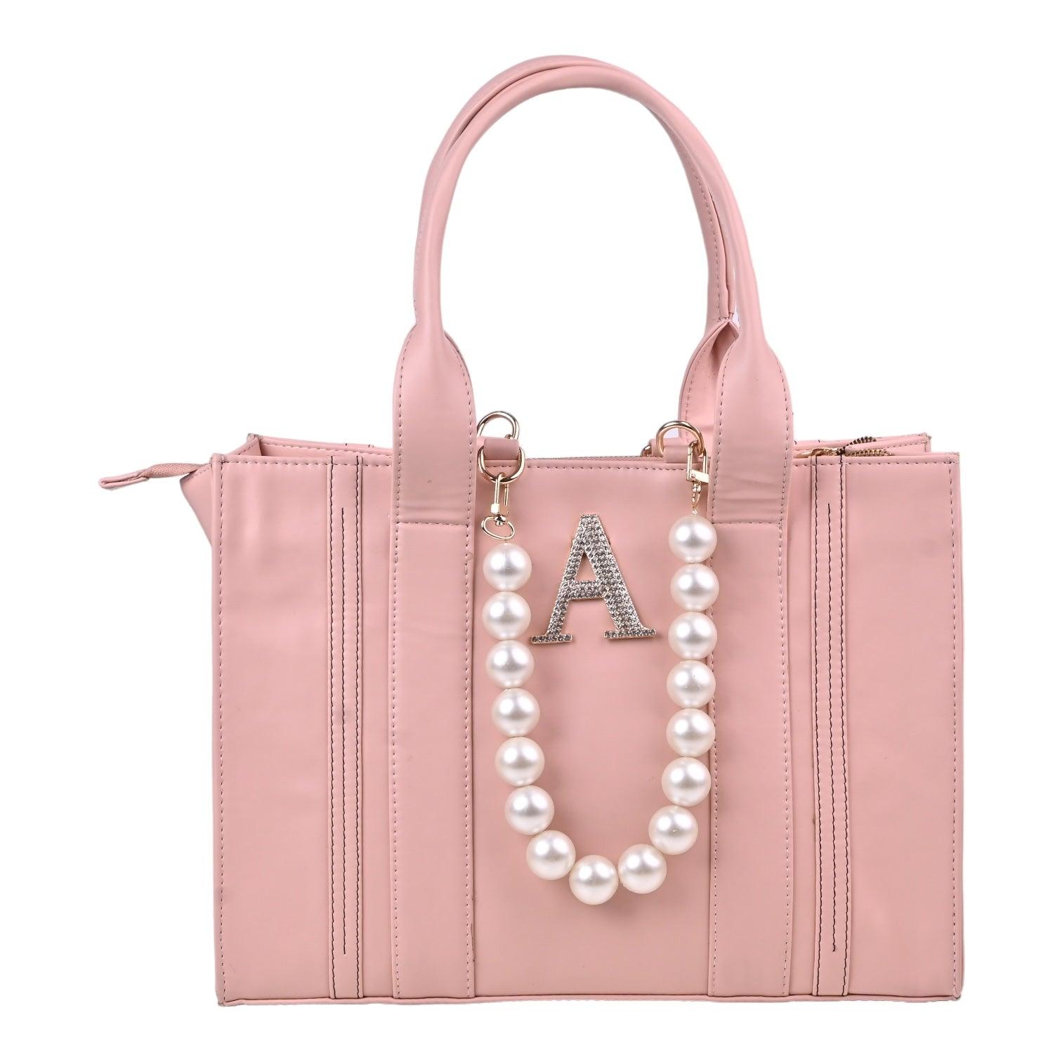 Lazo Personalized Pink Tote Bag - SUGARCRUSH