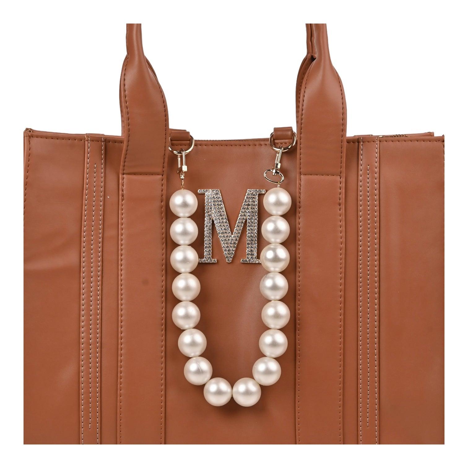 Lazo Personalized Tan Tote Bag - SUGARCRUSH