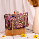 Sugarcrush Multicolor Floral Fabric Clutch - SUGARCRUSH