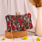 Sugarcrush Floral Fabric Clutch - SUGARCRUSH