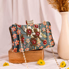 Sugarcrush Multi Floral Fabric Clutch - SUGARCRUSH