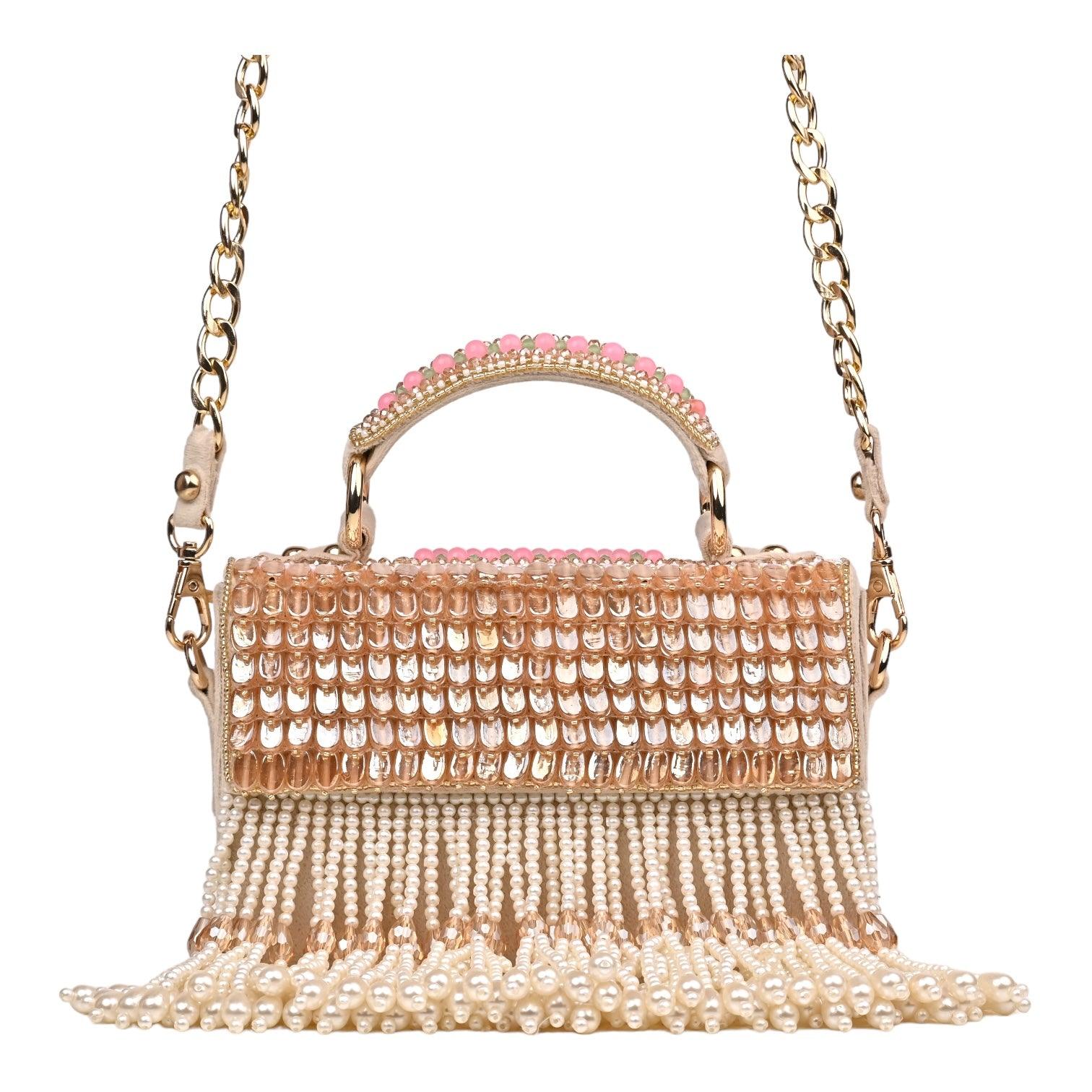 ANDRIA CRYSTAL BOX BAG - SUGARCRUSH