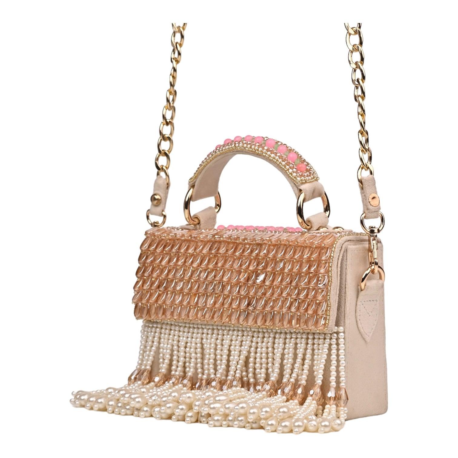 ANDRIA CRYSTAL BOX BAG - SUGARCRUSH