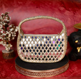 Zarina Mirrorwork Luxe Baguette