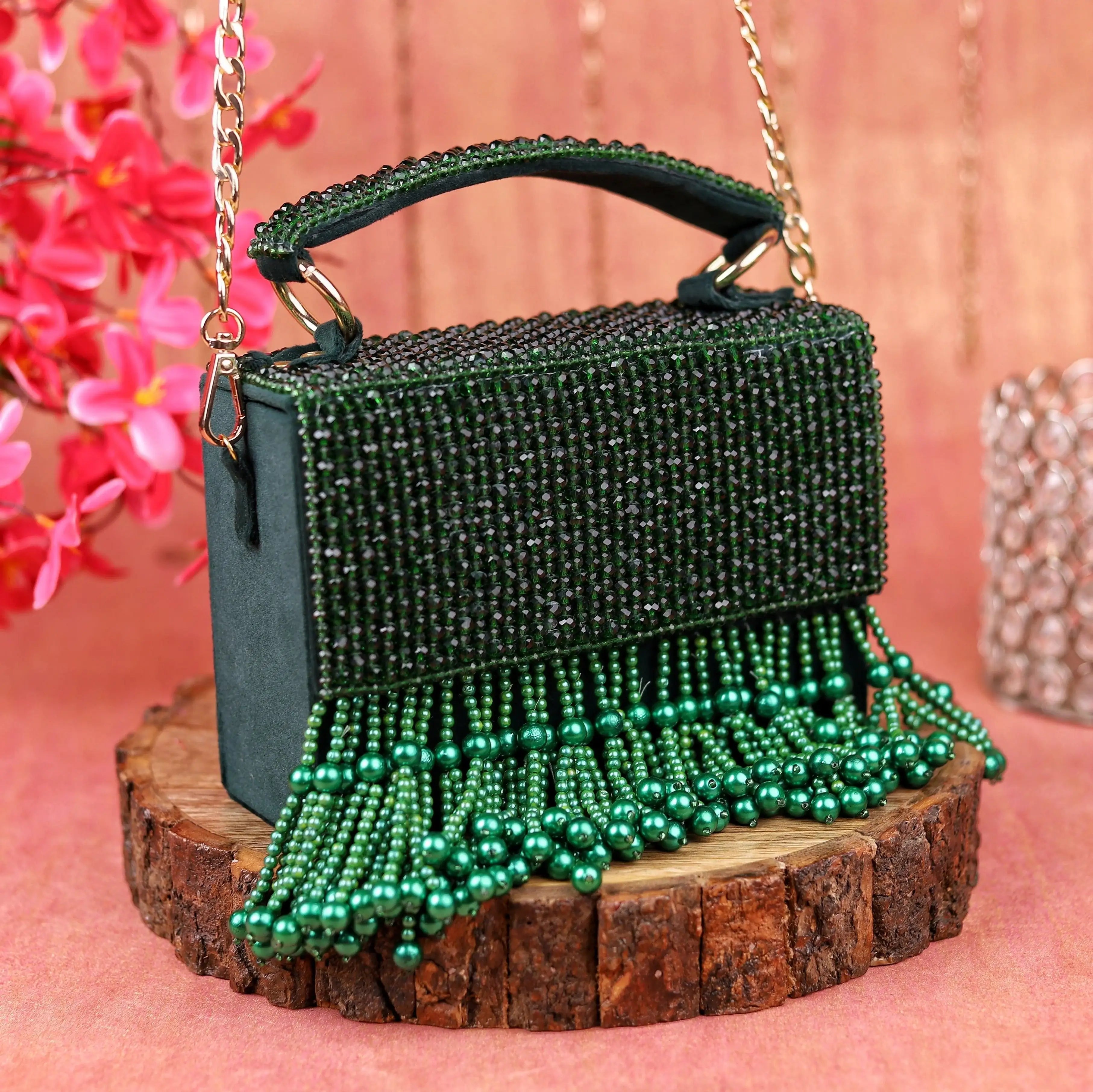 GLORIA CRYSTAL BOX BAG - SUGARCRUSH