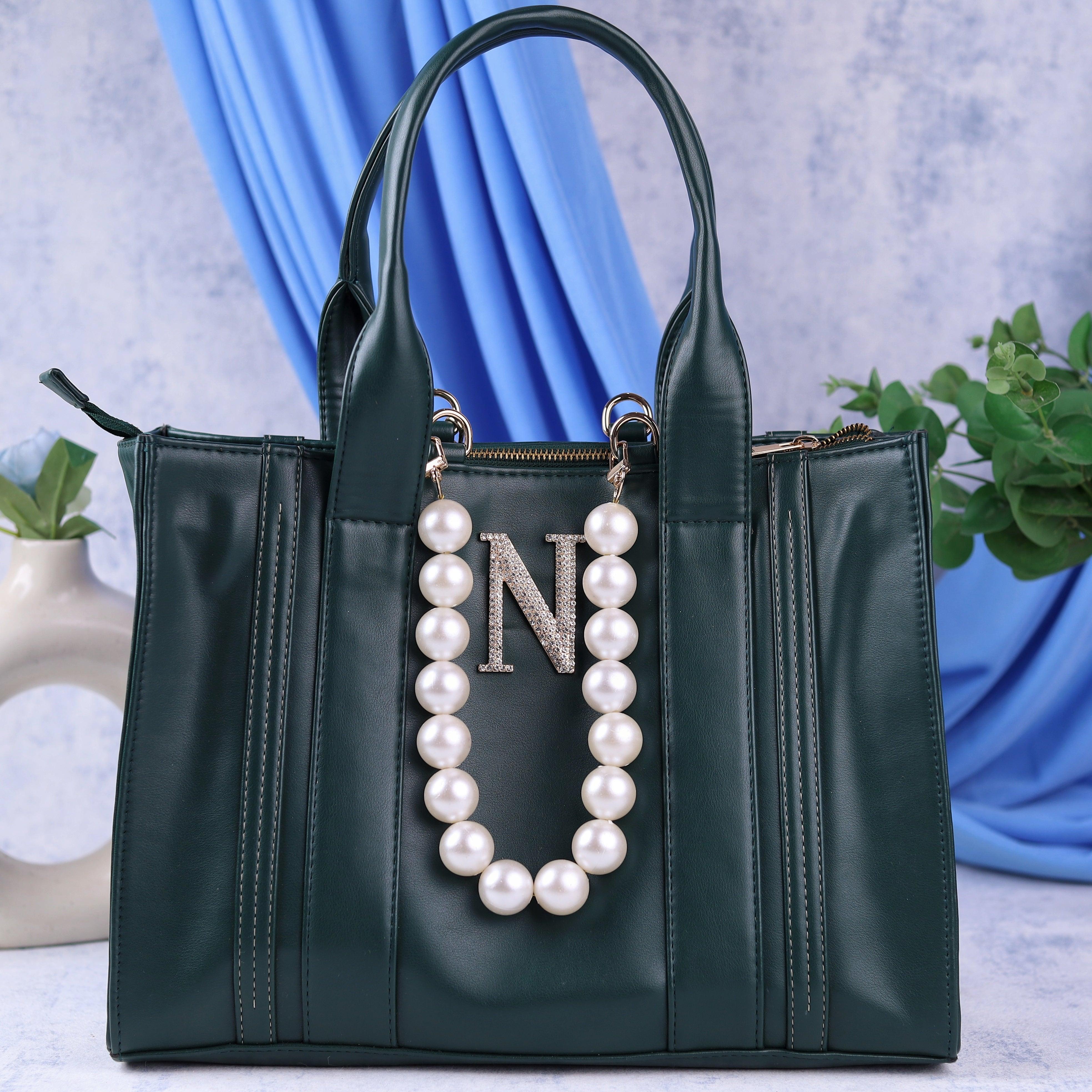 Lazo Personalized Green Tote Bag - SUGARCRUSH