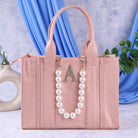 Lazo Personalized Pink Tote Bag - SUGARCRUSH