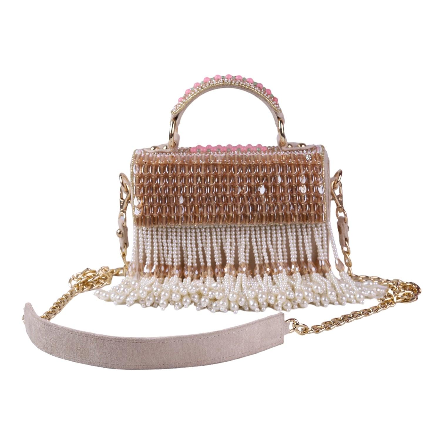 ANDRIA CRYSTAL BOX BAG - SUGARCRUSH