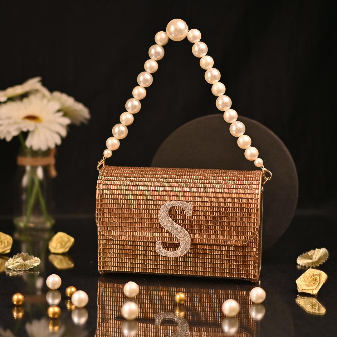 Sugarcrush Alphabeto Customised Party Clutch - SUGARCRUSH