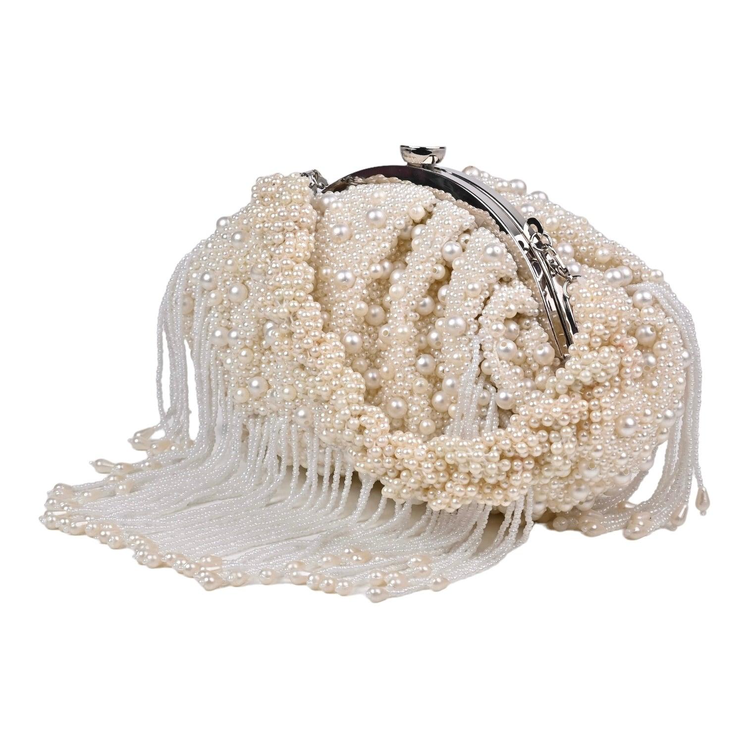 Sugarcrush Pearl Fiesta With Tassel Soft Pouch - SUGARCRUSH