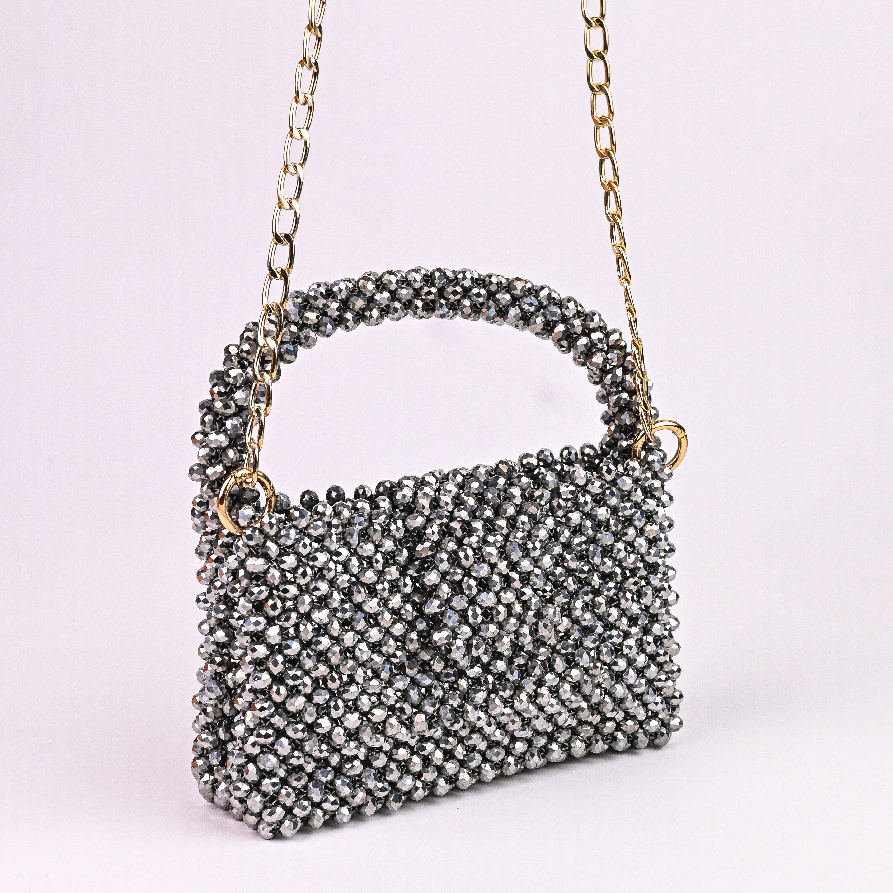 HEAD TURNER BAG-SILVER - SUGARCRUSH