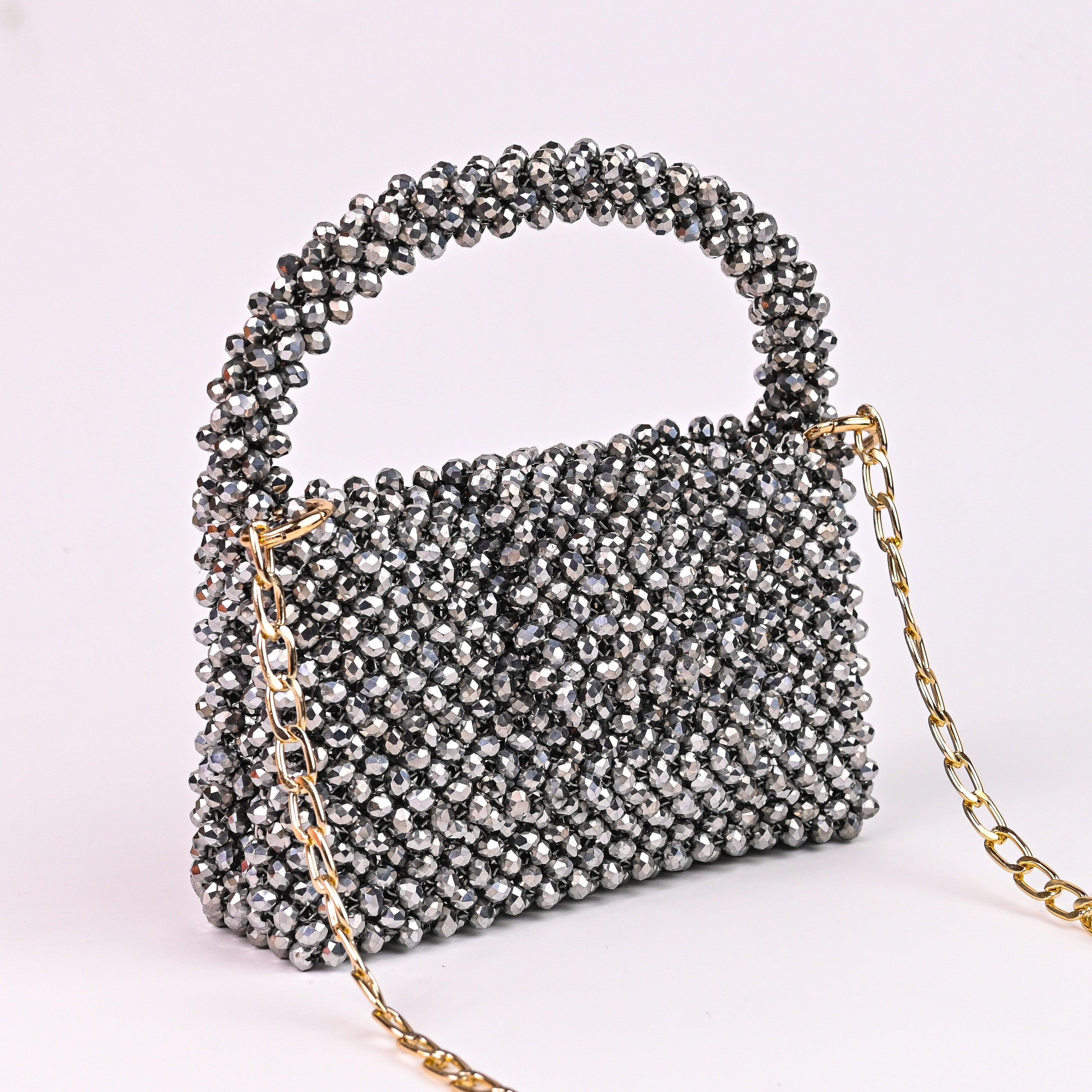 HEAD TURNER BAG-SILVER - SUGARCRUSH