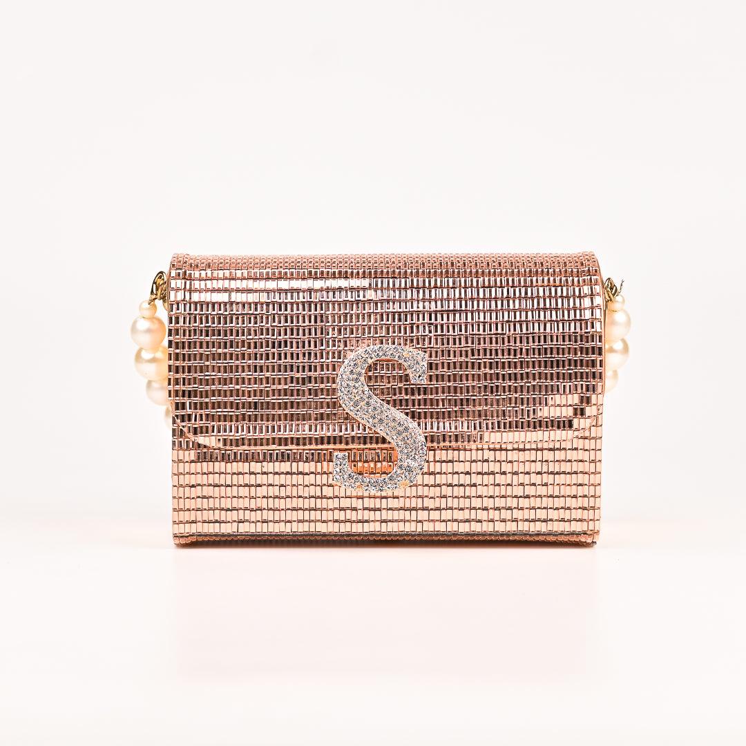 Sugarcrush Alphabeto Customised Party Clutch - SUGARCRUSH