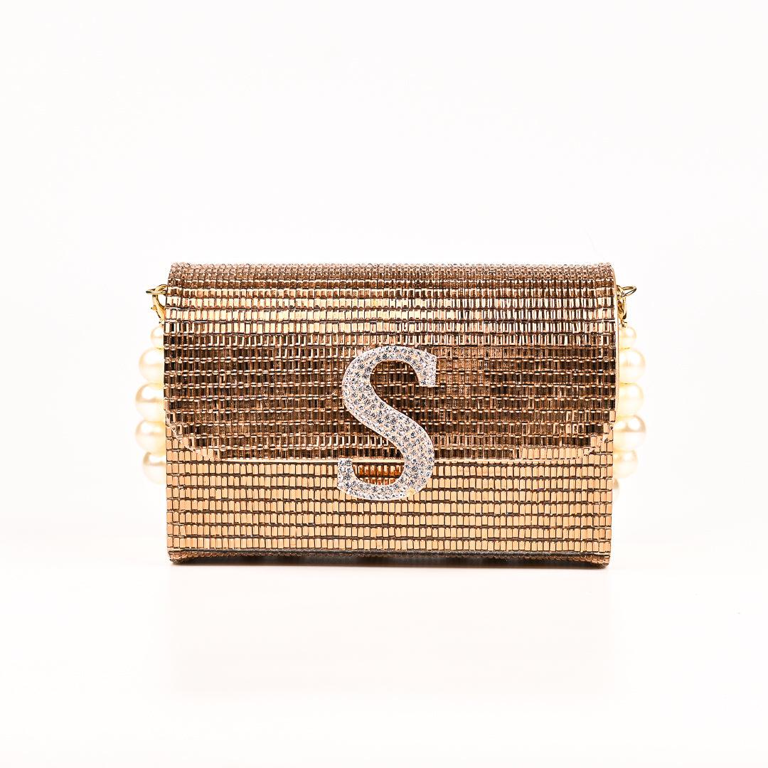 Sugarcrush Alphabeto Customised Party Clutch - SUGARCRUSH