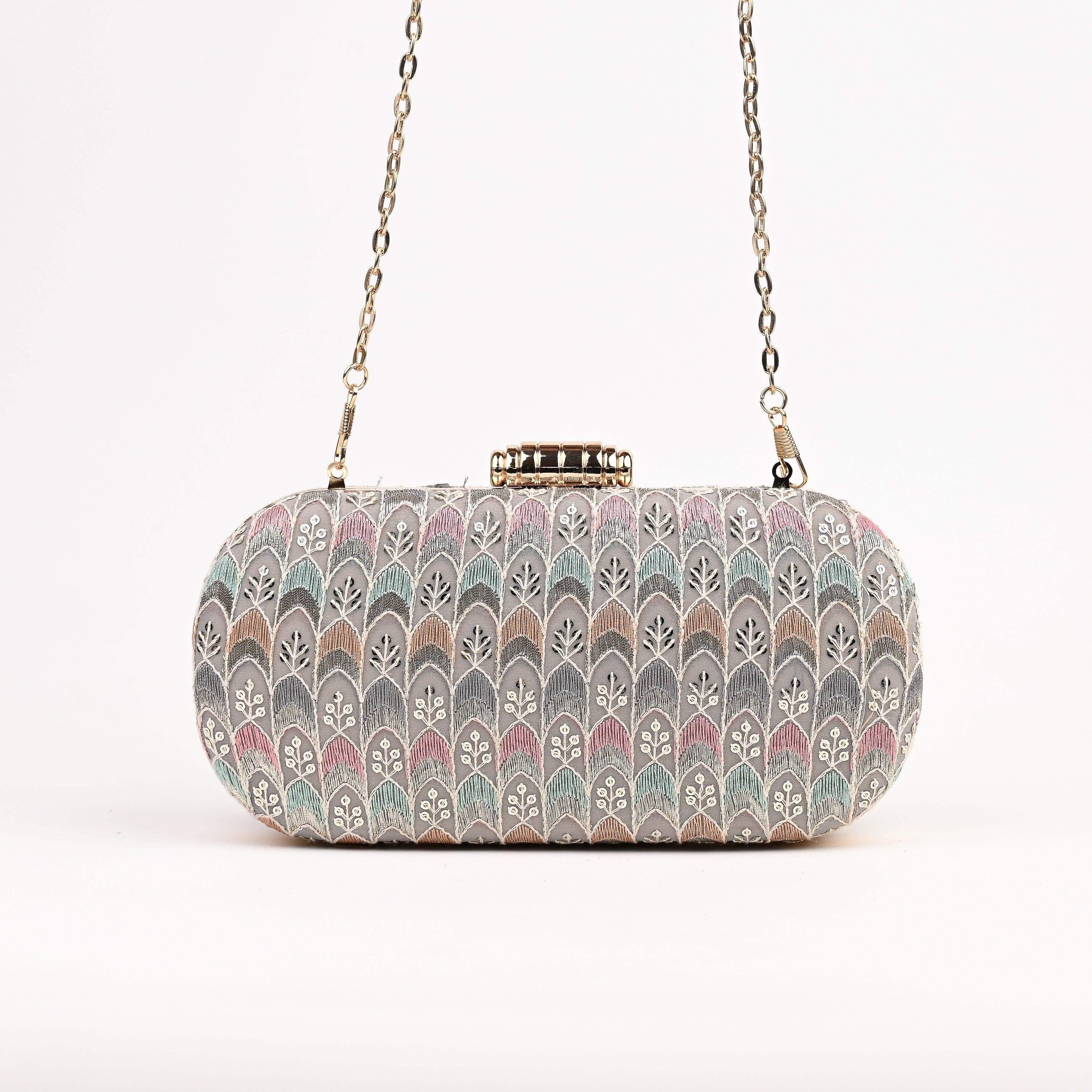 Sugarcrush Aza Fabric Clutch - SUGARCRUSH