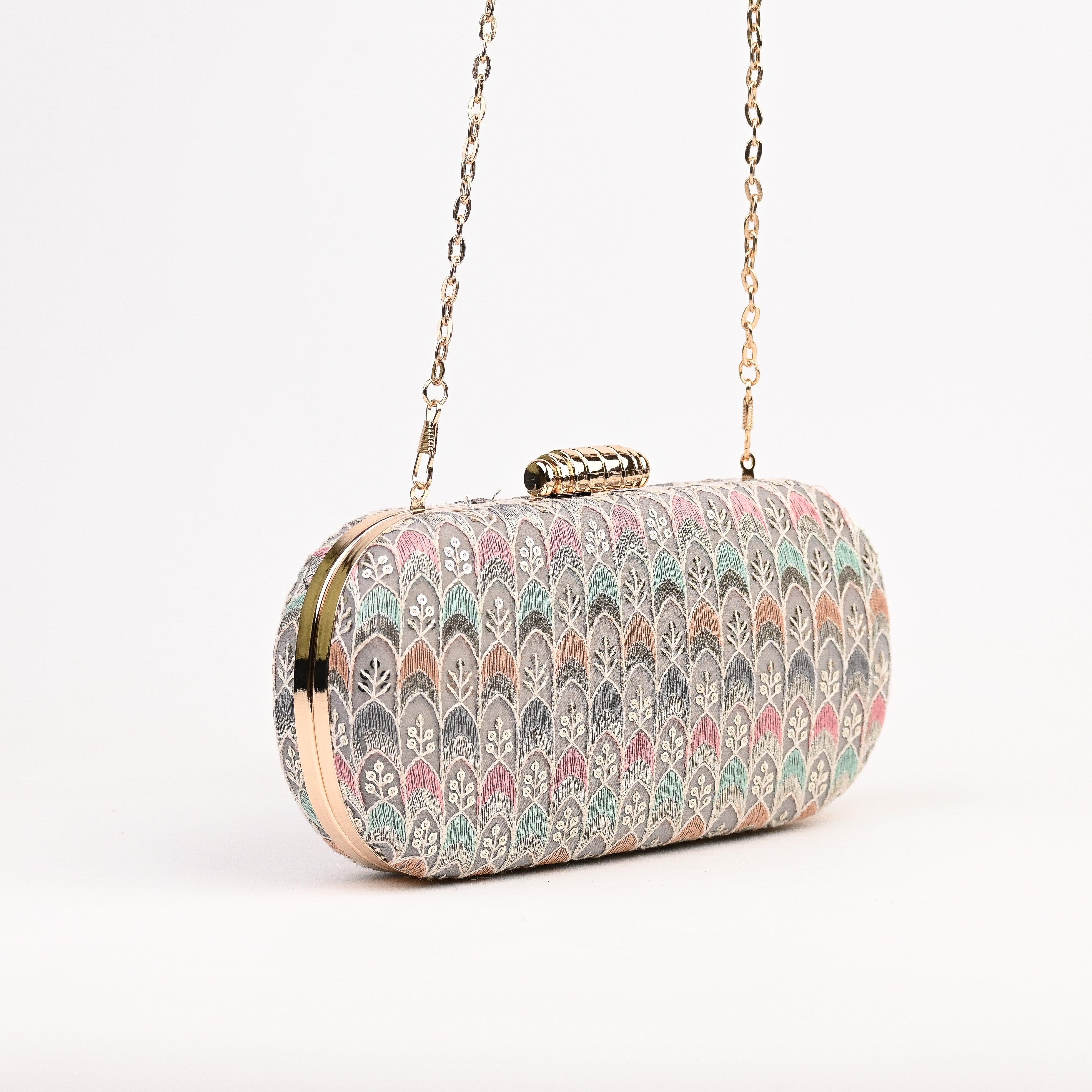 Sugarcrush Aza Fabric Clutch - SUGARCRUSH