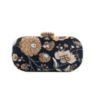 Sugarcrush Black embroidered Clutch - SUGARCRUSH