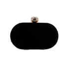 Sugarcrush black embroidered Clutch - SUGARCRUSH