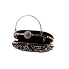 Sugarcrush black embroidered Clutch - SUGARCRUSH