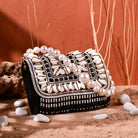 Sugarcrush bridal Embellished Pearl Luxury Bag-black - SUGARCRUSH