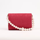 Sugarcrush bridal Embroidered Luxury Bag-Red - SUGARCRUSH