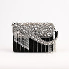 Sugarcrush bridal wedding Crystal Luxury Bag -Black - SUGARCRUSH