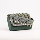 Sugarcrush bridal wedding Crystal Luxury Bag -Green - SUGARCRUSH