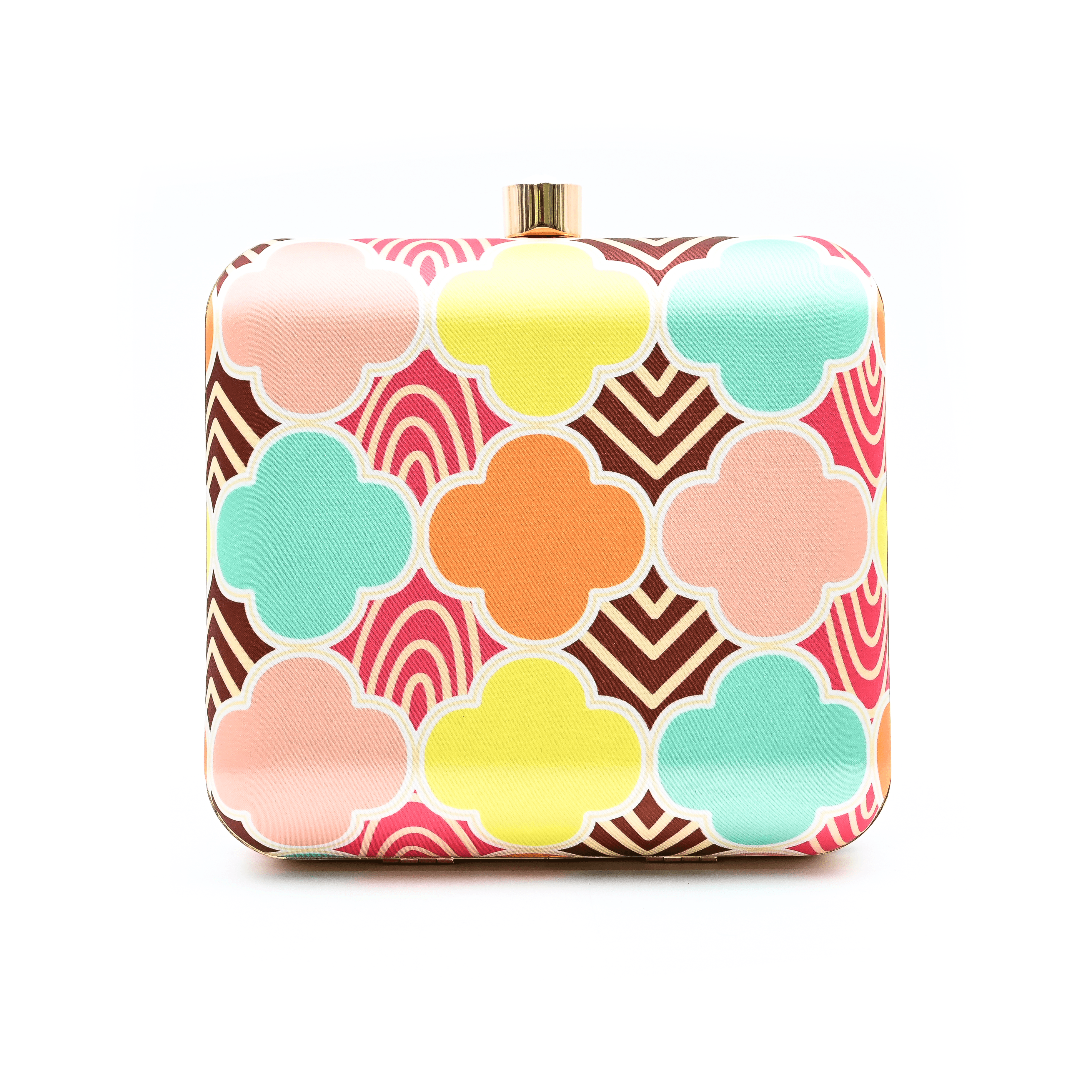 Sugarcrush Cloud Printed Clutch - SUGARCRUSH