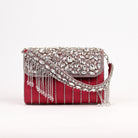 Sugarcrush Crystal Luxury Bag-Red - SUGARCRUSH