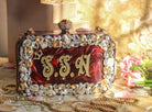 Sugarcrush Customised Bridal Resin Name Clutch - SUGARCRUSH