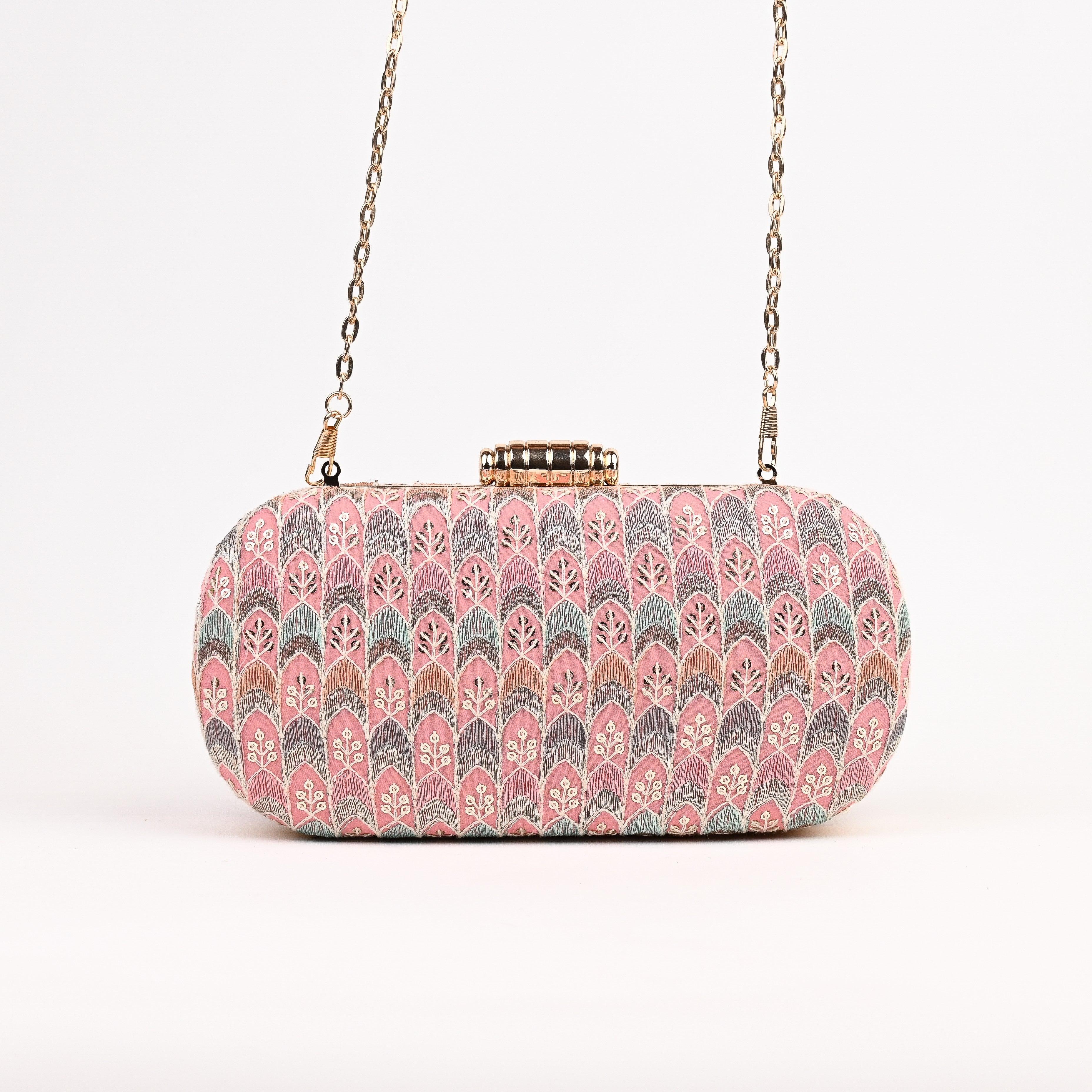 Sugarcrush Elan Fabric Clutch - SUGARCRUSH