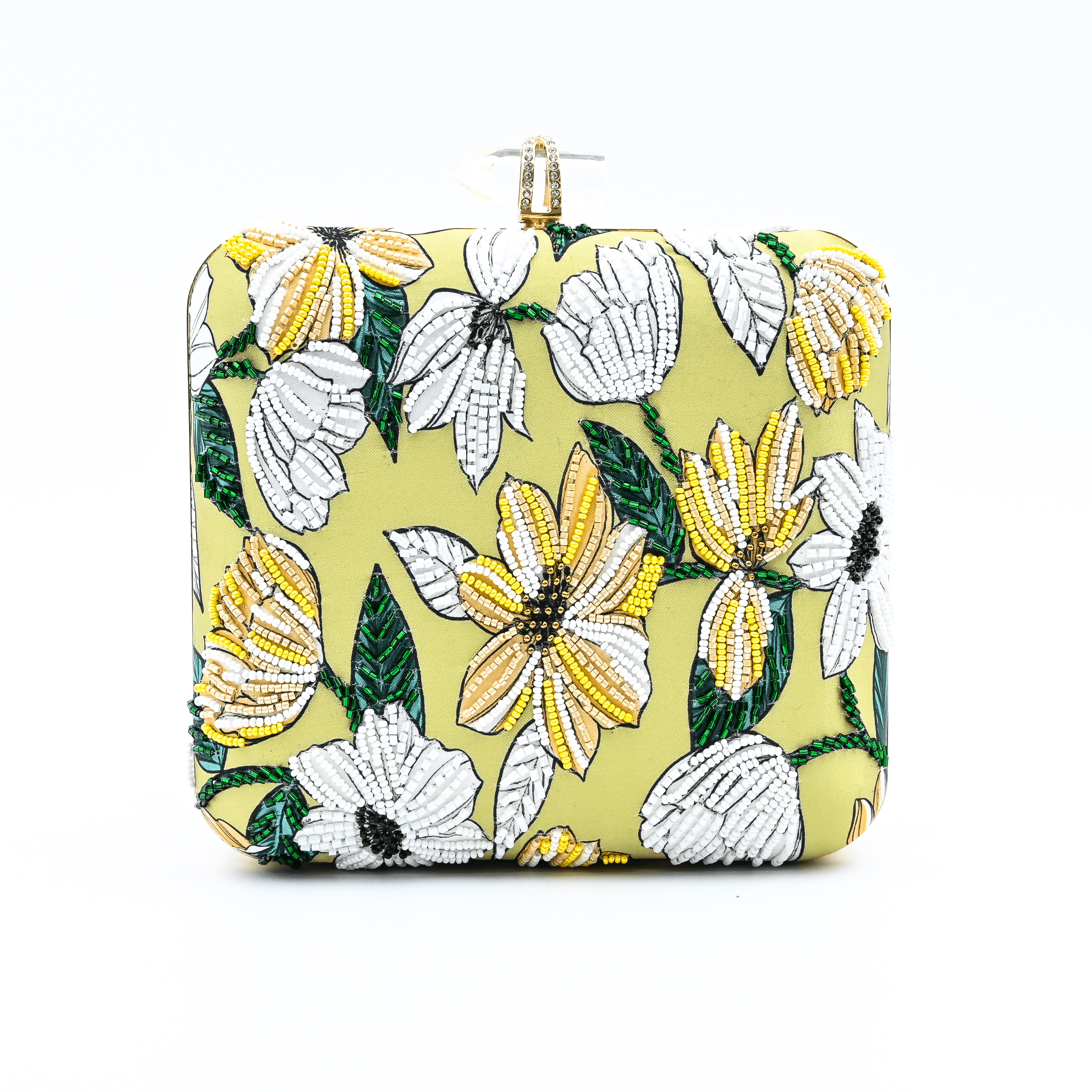 Sugarcrush Floral embroidered Printed Clutch - SUGARCRUSH