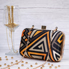 Sugarcrush Geometrical Printed Clutch - SUGARCRUSH