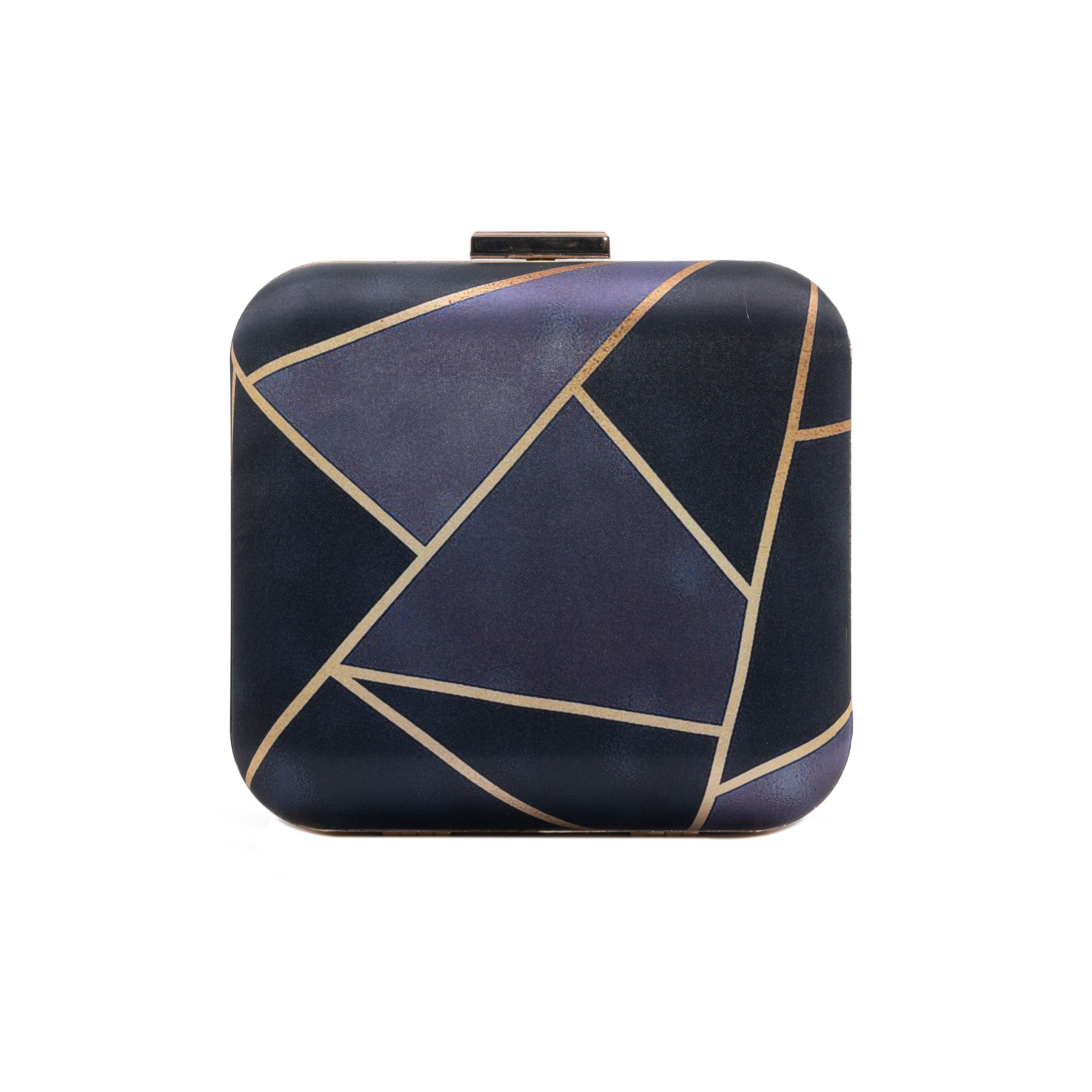 Sugarcrush Geometrical Printed Clutch - SUGARCRUSH