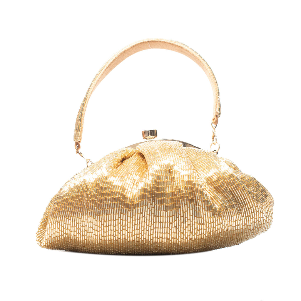 Sugarcrush Gold Soft Pouch with Handle - SUGARCRUSH