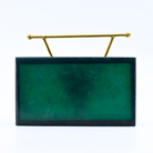 Sugarcrush Green luxury embellished clutch with handle - SUGARCRUSH