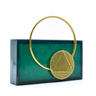 Sugarcrush green luxury embellished clutch with handle - SUGARCRUSH