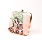 Sugarcrush Lion Girl Print Printed Clutch - SUGARCRUSH