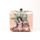 Sugarcrush Lion Girl Print Printed Clutch - SUGARCRUSH