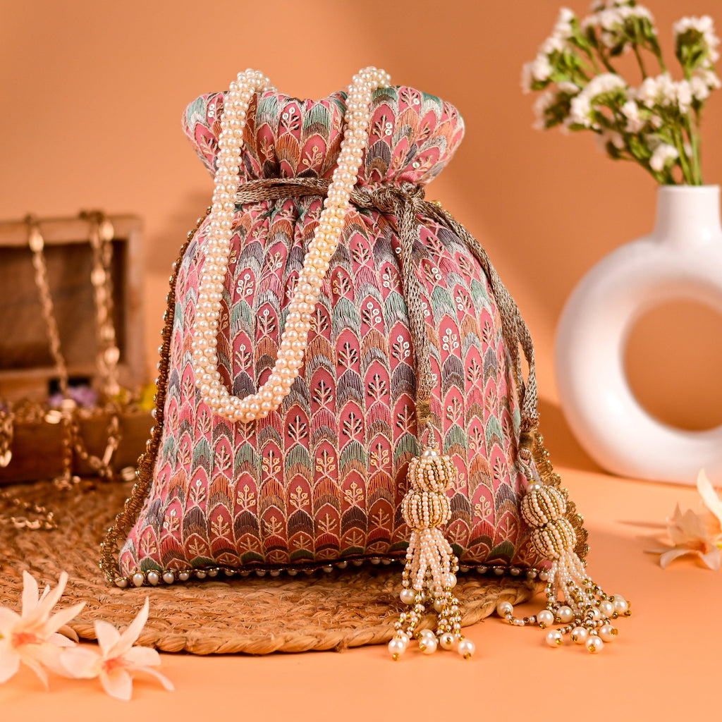 Designer Indian Potli Bags | Potli Bags For Weddings - KARMAPLACE —  Karmaplace