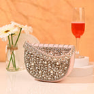 Sugarcrush Oval bridal Crystal Luxury Bag - SUGARCRUSH