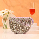 Sugarcrush Oval bridal Crystal Luxury Bag - SUGARCRUSH