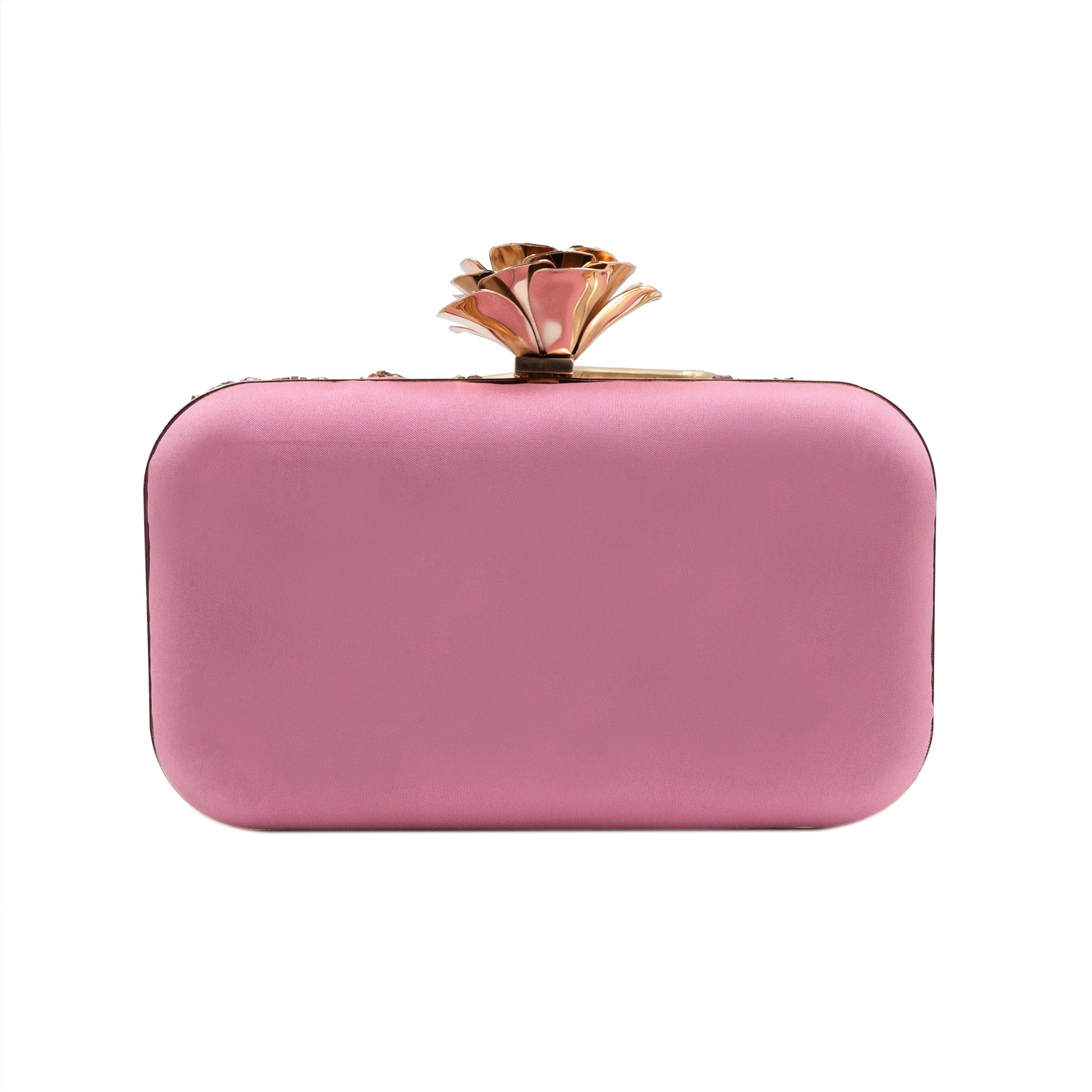 Sugarcrush Pink floral Clutch - SUGARCRUSH