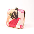 Sugarcrush Saree Traditional Aunty Printed Clutch - SUGARCRUSH