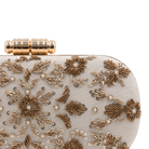 Sugarcrush white embroidered Clutch - SUGARCRUSH