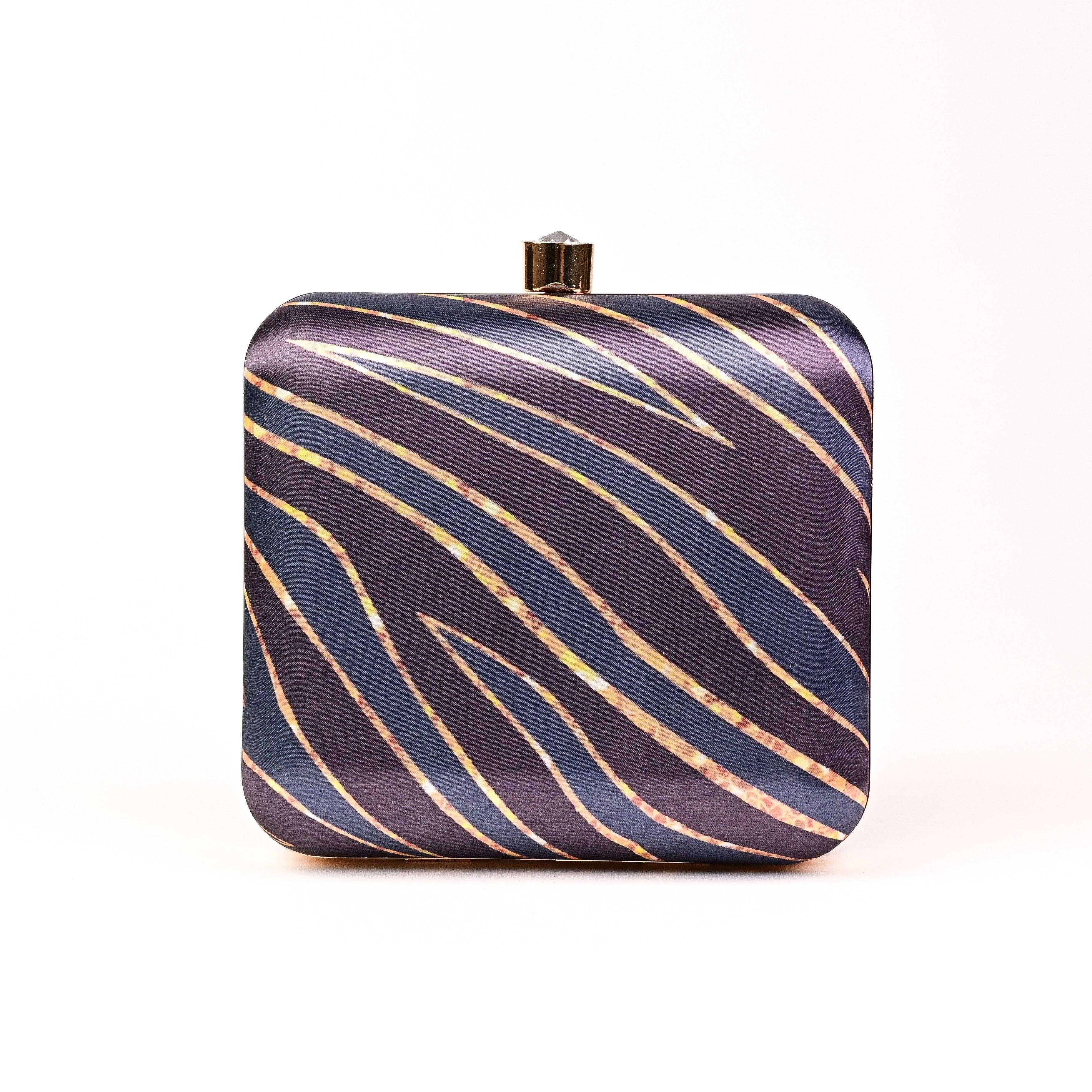 Sugarcrush Zebra Print Printed Clutch - SUGARCRUSH